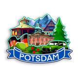 Refrigerator Magnet for Potsdam Germany  1209