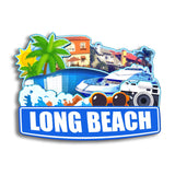 Магнит на холодильник для Лонг-Бич, Калифорния, США 237