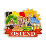 Refrigerator Magnet for Ostend Belgium  2022