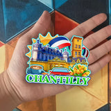 Refrigerator Magnet for Chantilly France  1367