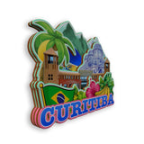 Магнит на холодильник для Куритибы, Бразилия, 1914 г.