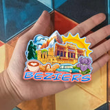 Refrigerator Magnet for Beziers France  2630