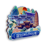 Refrigerator Magnet for Dingzhou, Hebei, China  812