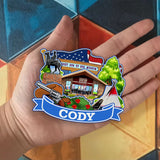 Refrigerator Magnet for Cody Wyoming USA  925