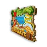 Refrigerator Magnet for Algarve Portugal  1943