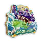 Refrigerator Magnet for Congjiang, Guizhou, China  670