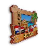 Refrigerator Magnet for Hvar Croatia  2217