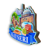 Refrigerator Magnet for Kayseri Greece  1703