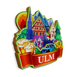 Магнит на холодильник для Ульма, Германия, 1246