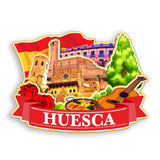 Refrigerator Magnet for Huesca Spain  1400
