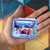 Refrigerator Magnet for Fusong, Jilin, China  727