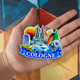Refrigerator Magnet for Cologne Germany  1177