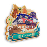 Refrigerator Magnet for Xinyang, Henan China  710