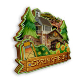 Refrigerator Magnet for Springfield Missouri USA  1022