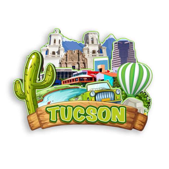 Refrigerator Magnet for Tucson Arizona USA  303