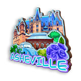 Refrigerator Magnet for Asheville North Carolina USA  1087