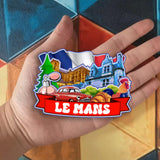 Refrigerator Magnet for Le Mans France  2589