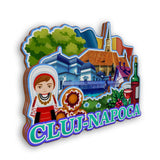 Refrigerator Magnet for Cluj-Napoca Romania  2325