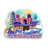 Refrigerator Magnet for Hengshui, Hebei, China  807