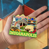 Refrigerator Magnet for Indianapolis Indiana USA  933