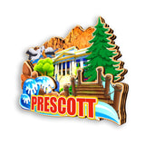 Refrigerator Magnet for Prescott Arizona USA  311