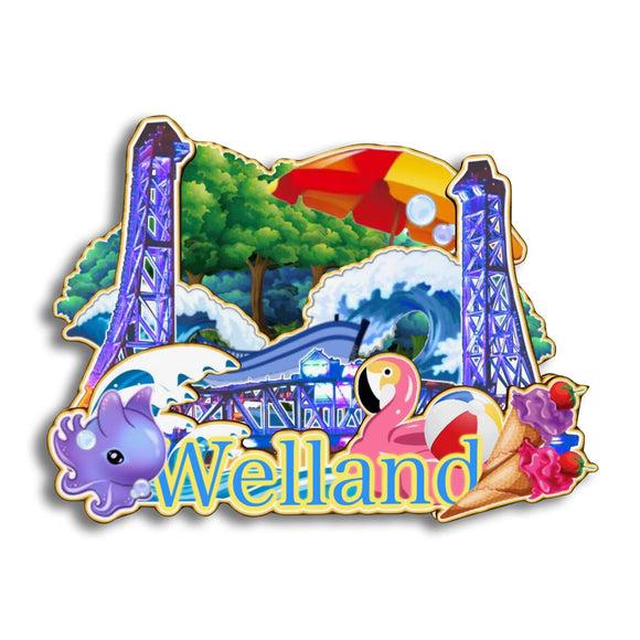 Refrigerator Magnet for Welland Ontario Canada  117