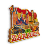 Refrigerator Magnet for Zaragoza Spain  1404