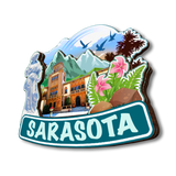 Магнит на холодильник для Сарасоты, Флорида, США, 175