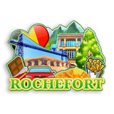 Refrigerator Magnet for Rochefort Belgium  2026