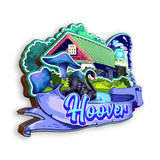 Kühlschrankmagnet für Hoover Alabama USA 368