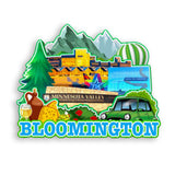 Refrigerator Magnet for Bloomington Minnesota USA  1008