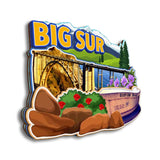 Refrigerator Magnet for Big Sur California USA  261