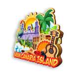 Kühlschrankmagnet für die Insel Gran Canaria, Spanien 1420