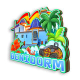 Магнит на холодильник Бенидорм Испания 1573