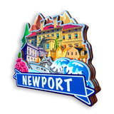 Refrigerator Magnet for Newport Rhode Island USA  1125