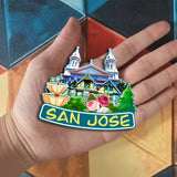 Kühlschrankmagnet für San Jose, Kalifornien, USA 233