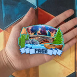 Kühlschrankmagnet für Page Arizona USA 328