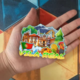 Refrigerator Magnet for Vila Real Portugal  1961