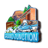 Kühlschrankmagnet für Grand Junction Colorado USA 279
