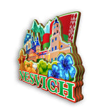 Refrigerator Magnet for Nesvizh Belarus  2471