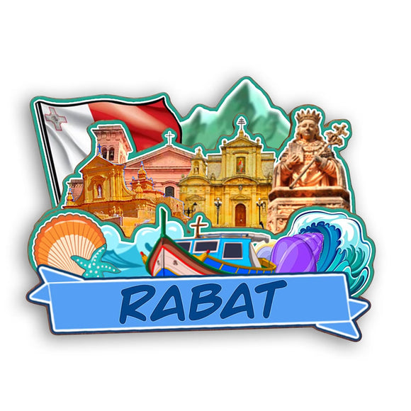 Refrigerator Magnet for Rabat Malta  2309