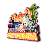 Refrigerator Magnet for Santa Barbara California USA  250