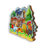 Refrigerator Magnet for Vila Real Portugal  1961