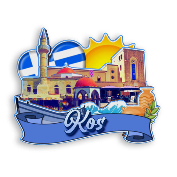 Refrigerator Magnet for Kos Greece  1760
