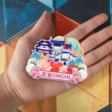 Магнит на холодильник для Динъань, Хайнань, Китай 464