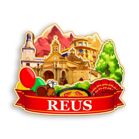 Refrigerator Magnet for Reus Spain  1536