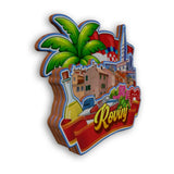 Kühlschrankmagnet für Rovinj Kroatien 2219