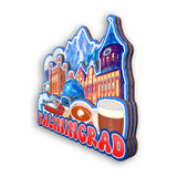 Магнит на холодильник для Калининграда Россия 2533