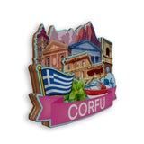 Refrigerator Magnet for Corfu Greece  1739