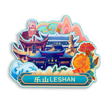 Kühlschrankmagnet für Leshan, Sichuan, China 569